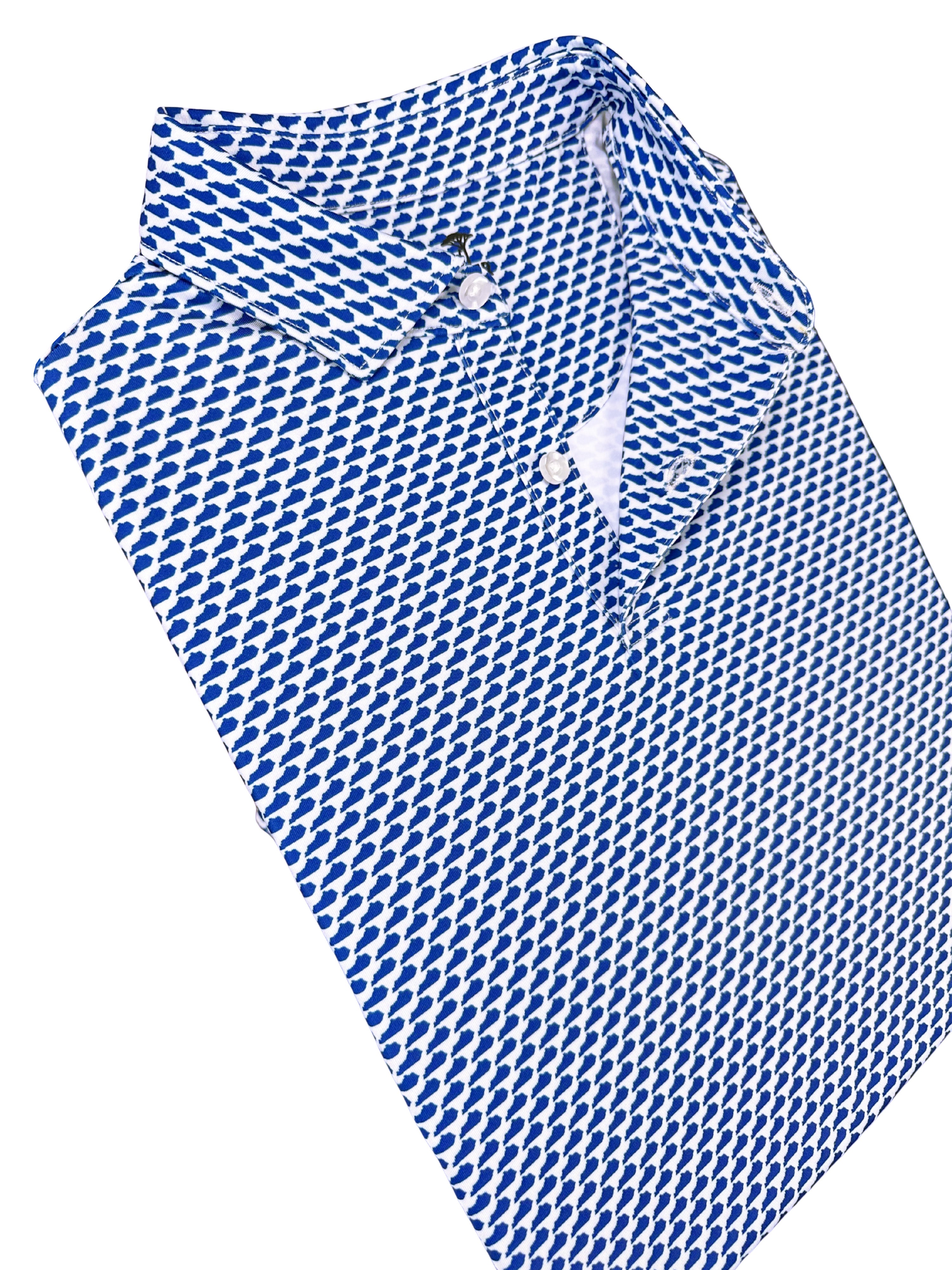 Kentucky Blue Print Polo